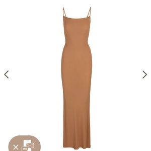 SKIMS Maxi Dress (Camel)